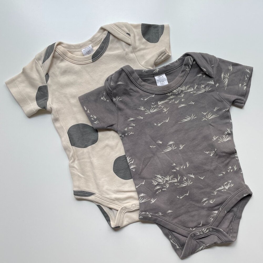 Colored Organics Bodysuits Set of Two